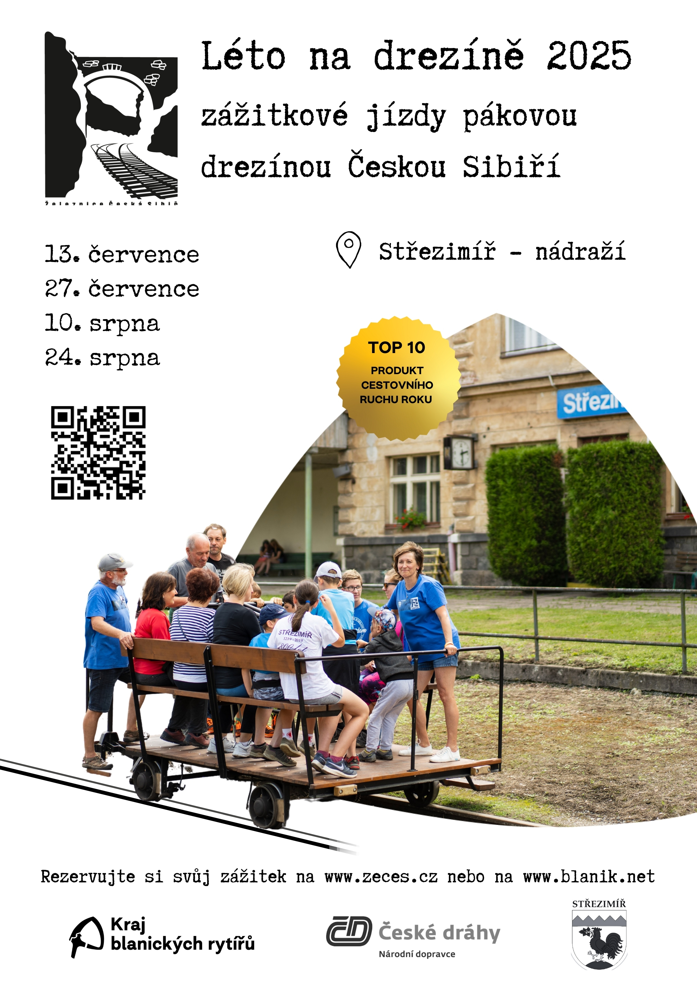 leto na drezine 2025 plakat jpg